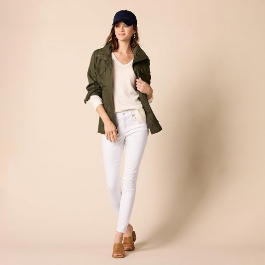 Dames Skinny Jeans - Mid-Rise Stretch Denim - Klassieke Pasvorm in Diverse Kleuren